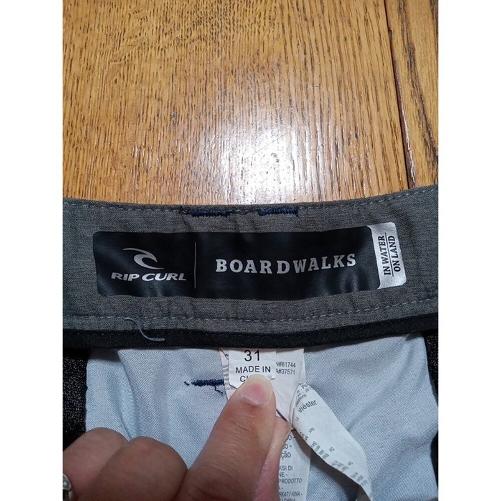 RIP CURL Shorts Mens 31 NAVY BLUE Preowned Summer Spring Used BOARDWALK Swim - Picture 5 of 8